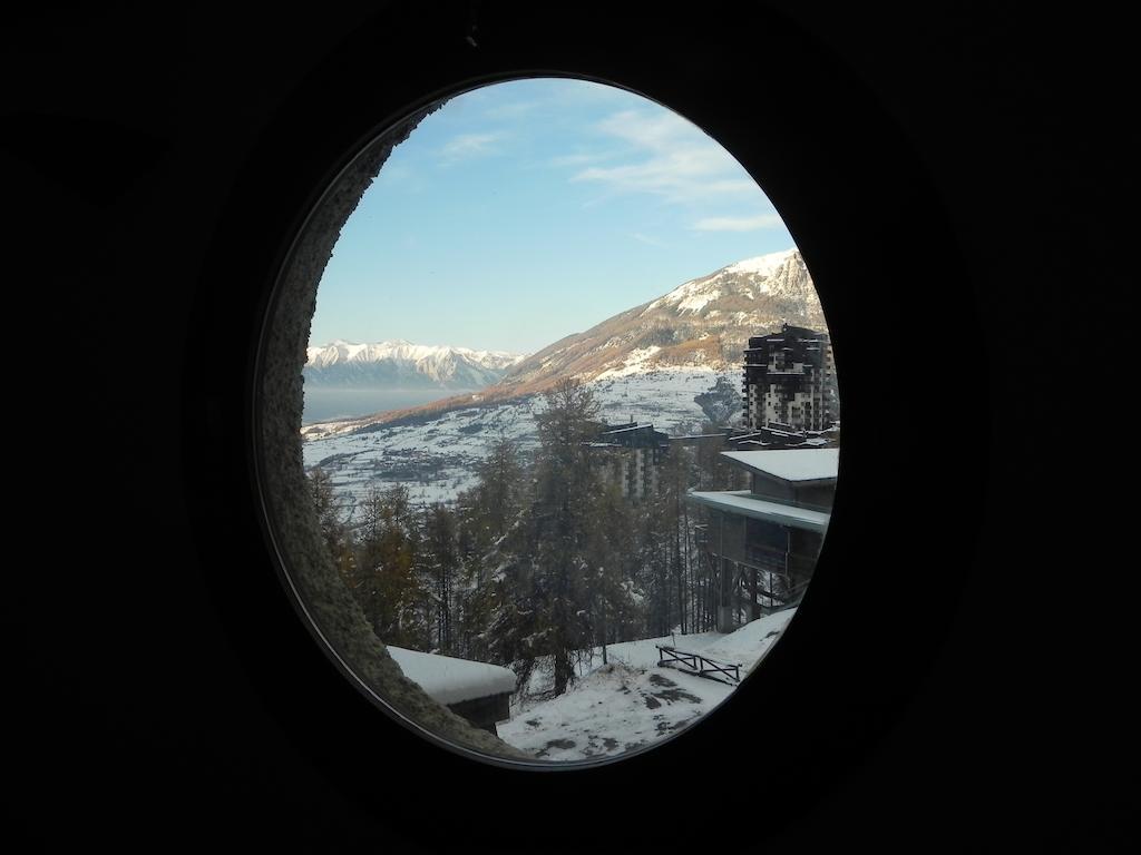 Hôtel Les Trappeurs Les Orres Exterior foto